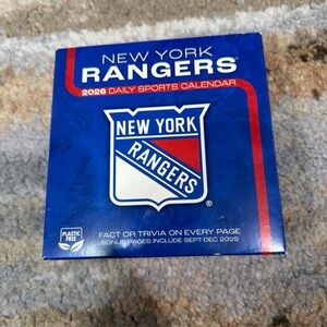 2026 Daily Sports Calendar - Blue